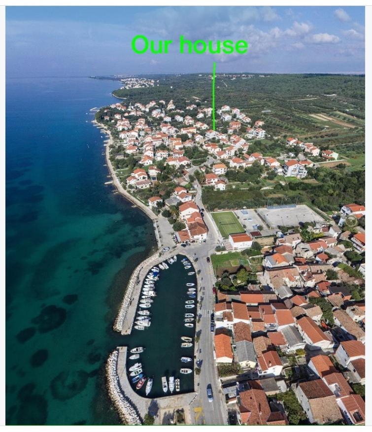 Apartman Lipotica Diklo Zadar Exterior photo